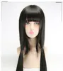 Danganronpa V3Killing Harmony Harukawa Maki Straight Black Cosplay WIG2497311