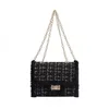 Women Bags Plush Wool Bag Tide Single Shoulder Small Square Handbags Sac Plain A Main Femme De Marque Luxe 5.2 L2