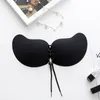 Blackday Osynlig Silikon Sticky Bras för Kvinnor Limlösa Strapless Push Up Bralette Seamless Backless Fly Bra Sexig Underkläder