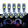 200 pcs T5 Lulb Dash Dash Dash Lights White 3SMD Auto Truck Auto Strumento Indicatore Accessori per interni automatici 37 73 74 79 70