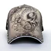 Orijinal 3D Baskı Çin tarzı Dragon Teafowl Fil Kafatası Kartal Beyzbol Kapağı Erkek Kadın Moda Snapback Hip Hop Şapkası CX200716715124