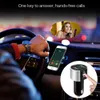 Bluetooth FM-передатчик радиодаптер Aux беспроводной аудиоплеер Car Kit Hands Fm Modulator Mp3 Player Dual USB Charger Hands-278r