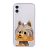 TPU задняя крышка для iPhone 11 Pro X XR XS MAX 8 7 мопс собака Французский бульдог Силиконовые Мягкий чехол для iPhone 8 7 6S 6 S Plus Phone Case