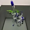 Europe and Americaglass pipe bubbler smoking pipe water Glass bong Hot selling gourd high performance filter