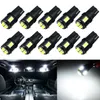 Super Bright 6000K T10 194 168 2825 175 921 912 Gniazdo Żarówki LED białe tablicy licencji żarówki światła kopuła światła 12 V 5630 Chip 6Smd