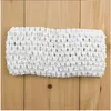 7cm Baby Girl Crochet Tutu Tube Tops Chest Wrap Environmentally Friendly Korean Hair Band Elastic knitted Headband Baby Hair Acces5934040