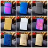 Metal Printing Portable Windproof Lighters USB Charging Cigarette Lighter Double Fire Cross Twin Arc Pulse Electronic Lighter TQQ BH2615