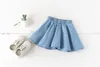 Toddler Baby Girls Kids Summer Clothes Fashion High Waist Tops Dress 2pcs Denim Suit Princess Party Outfit Sets9979938