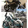 Скольжем на CFMOTO NK 250 250NK NK250 Мотоцикл выхлопной выхлопной системе Установка модифицированного титанового сплава Front Среднее соединение трубы