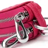 Men Key Holder Housekeeper Leather Car Wallets Keys Organizer Women Keychain Covers Zipper Key Case Bag Unisex Pouch Purse