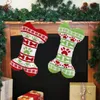 Kerstmis huisdier kous gebreide kerst decoratie sokken gift sokken wollen sokken jacquard xmas cadeau tas groothandel