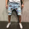 Summer NUEVA LLEGA ARRILLA Fashion Mens Risk Street Street Andise Denim Pantalones cortos para hombres Diseñadores Jeans casuales Tamaño S3XL6503317