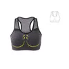 Abbigliamento da palestra Reggiseno sportivo in rete da donna che non assorbe biancheria intima a spirale in acciaio per allenamento Fitness Yoga Running1