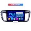 IPS Screen Car Multimedia Video Player för Honda Accord 9th Stereo Head Unit GPS SAT NAV Radio BT USB RDS AM/FM SWC