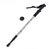 Outdoors Trumpet Trekking Poles Telescopic Alpenstock Aluminum alloy Foldable Straight Handle Hiking Walking Stick ZZA2502 10Pcs