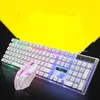 G21B ensemble clavier et souris filaire usb manipulateur lumineux sens clavier et souris ensemble dhl gratuit