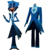 Hazbin Hotel ALASTOR 2P Costume Cosplay Adulto Maschio Femmina Halloween Carnival Party Outfit