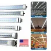 R17D FA8 8FT LED أنبوب ضوء لمبة 72W 7200LM 45W 4500LM مزدوج الجانب شكل V متكامل 8 قدم تركيبات إضاءة LED T8 LED إضاءة متجر