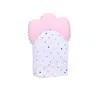 Teether Gloves Newborn Grind Teeth Chew Sound Toys Silicone Grind Children039s Mittens Teething Pain Relief Practice Toys Mater5485933