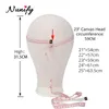 Nunify 21/22/23/20/25 inch canvas pruik hoofd en standaard manikin hoofdpruiken mannequin hoofdstandaard pruiken pruik maken kit haaruitbreiding houder cx200716