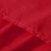 Feitong Plus Storlek Blus Damskjorta Solid Bomull Linen Hollow Out 3/4 Längd Ärm V-Neck Pullover Blusas Mujer de MODA 2020