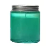 80g 120g 200g verde boca grande frasco vazio de vidro para vela perfumada DIY artesanal candle4017020