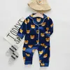Höst 2020 Barnens pyjamas Set Baby Boy Girl Clothes Casual Långärmad SleepWear Set Kids Tops + Pants Toddler Kläder