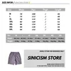 Sinicism Store Uomo Solid Pantaloncini estivi traspiranti Uomo 2021 Stright Casual Pantaloni sportivi Uomo Oversize Beach Fashions 5XL1