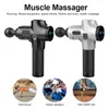 Gadgets min massageador muscular massageador elétrico terapia de vibração armas profundas tecidos esporte massagem máquina relaxar