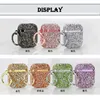 Diamond Airpod Case Bling Eardhone Profit Cover Protector Torba słuchawkowa dla Apple Bluetooth Wireless Ładowanie zestawu słuchawkowego z detalicznym BO6011955