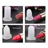 9piece DIY 12 1mm simple lipstick filling tube silicone mold aluminum ring fourhole bracket homemade lipstick tool simple set1926740877