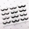 Wholesale Mink False Eyelashes Natural Long 3D Lashes Dramatic Thickness Handmade Full Strip Eyelash