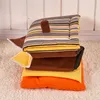 Hot Sell Dog Pet House Cat Bed for Dogs Mat Sofas Kennel Beds Cats Small Medium Dogs Outdoor Detachable Stripes Cover Products1