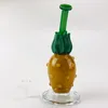 11 inch glazen water bong ananas pansen brander dab rig 14 mm gewricht waterpijp voor rookpijpen