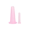 2 pièces Silicone ventouses vide visage Massage tasse visage corps ventouses visage jambe bras Relaxation outil de soins de santé