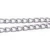 Stainless Steel Double-head Dog Leashes Twin Lead Traction Belt Pet Chain for Walking Two Dogs 2.5*40cm