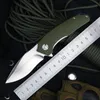 Coltello pieghevole militare tattico da combattimento esterno in acciaio inossidabile OEM g10 in vendita EDC campeggio escursionismo caccia salvataggio sopravvivenza