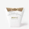 70PCS Merci Beaucoup Favor Boxes Anniversary Event Candy Boxes Wedding Favors Party Gift Package Little Things Gift Boxes Table De253K