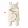 Dicke warme Pl￼schbaby Swaddle Cartoon Panda Modellierung Neugeborenes Baby Schlafen Wrap Decke POFORE FￜR BABEN Jungen M￤dchen235W
