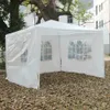 10'x10'outdoor 헤비 듀티 캐노피 파티 웨딩 텐트 전망대 파빌리온 케이터 이벤트 210v