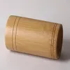 Bamboo Storage Bottles Jars Wooden Small Box Containers Handmade For Spices Tea Coffee Sugar Receive With Lid Vintage8182635