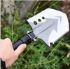 Off-Road Askeri Fonksiyonlu Katlama Kürek, Yüksek Karbonlu Çelik Shovel.Portable.Suitable. Doğa yürüyüşü. Araç Acil Balıkçılık, Bahçecilik