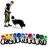ペット犬のトレーニングクリッククリックで敏捷性トレーニングトレーナーの援助犬の訓練望遠鏡のロープとフック12色SN3202