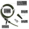 2Set=12PCS Carp Fishing Accessories Set Helicopter Rig Tubing Sleeves Tail Rubber Chod Rig Bead Chod Rig Roling Swivel Clips Kit