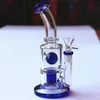 Nowy przylot Hookah 14,5 mm Rig Dab Paling Woda 8 -calowa szklana wodę Bongs Nasiona życia platformy perc