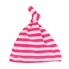Baby Hats Newborn Soft Knotted Cap for 02 years cotton Infants Boys and Girls Beanies Sleep Stripe Caps Headwear Headgear KKA79742223592