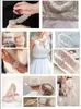 Accessoires de mode Ea Bijoux Bridal Set Temp￩rament Rhingestone Perc￩ Collier Collier de robe de mari￩e en deux pi￨ces Accessoires