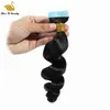 Natural Color Loose Wave Big Curly Natural Wave Wavy Hair Extensions Tape in Human Hair PU Weft Bundles Hair 8-30inch 40pcs a pack(100gram)