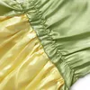 Summer Tiana Fancy Robe Girl Princesse et la grenouille Costume Frog Enfants Robe verte Florale Halloween Parth Fancy Cosplay Dress1