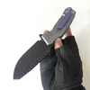 Begränsad upplaga Rogue Shark Anpassade knivar SCK Folding Kniv Stark S35VN Blade Högkvalitativ Titanum Handtag Camping Verktyg Utomhusutrustning Taktisk Pocket EDC